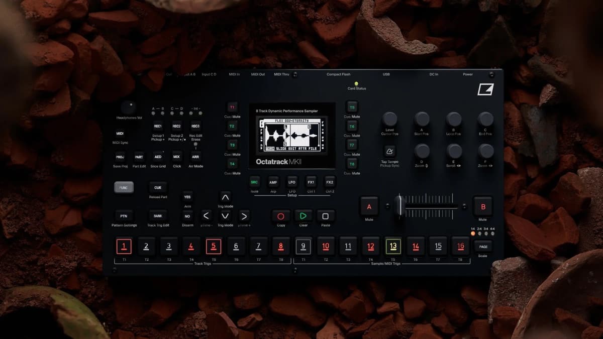 Elektron Octatrack MKII, the sampler at the center of the 2026 wave of AI-assisted custom firmware