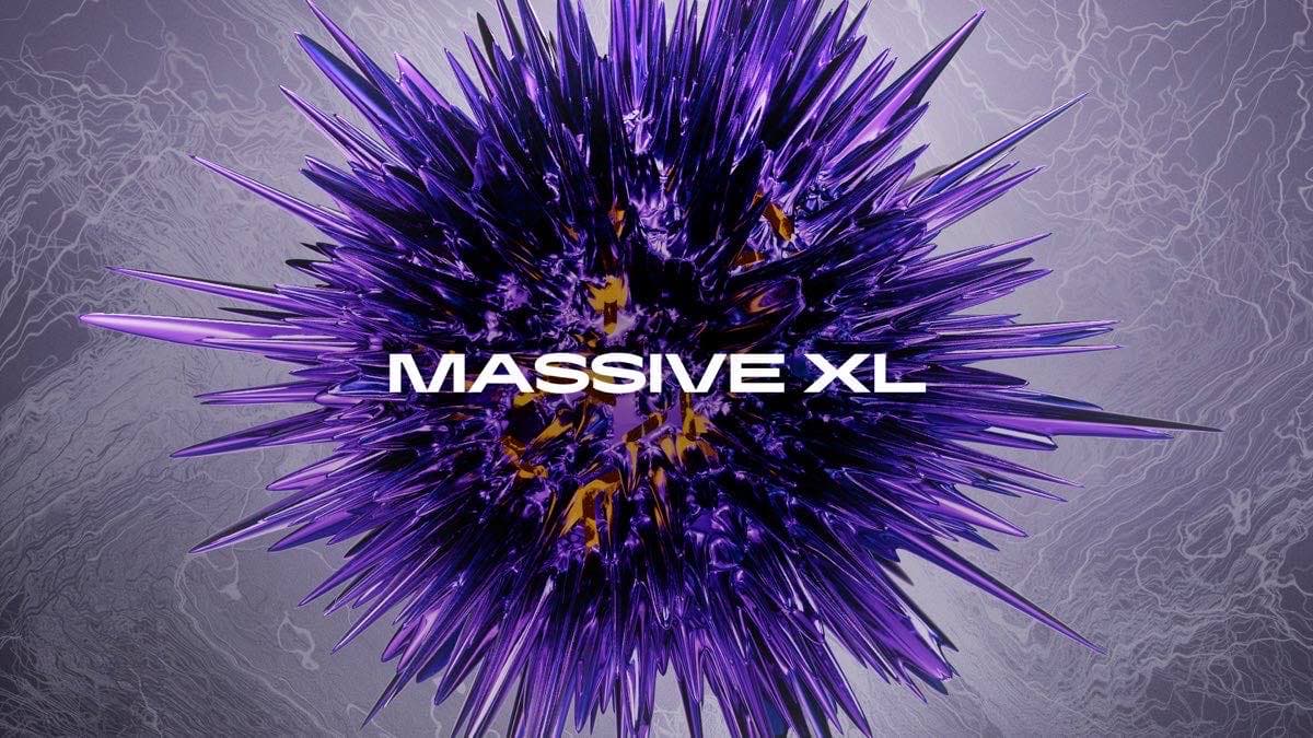 Native Instruments Massive XL wavetable synthesizer plugin interface