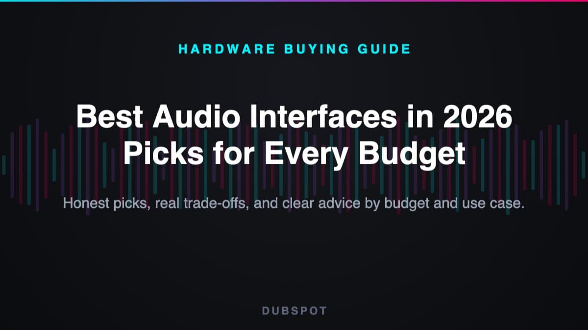 Best Audio Interfaces in 2026 — Picks for Every Budget