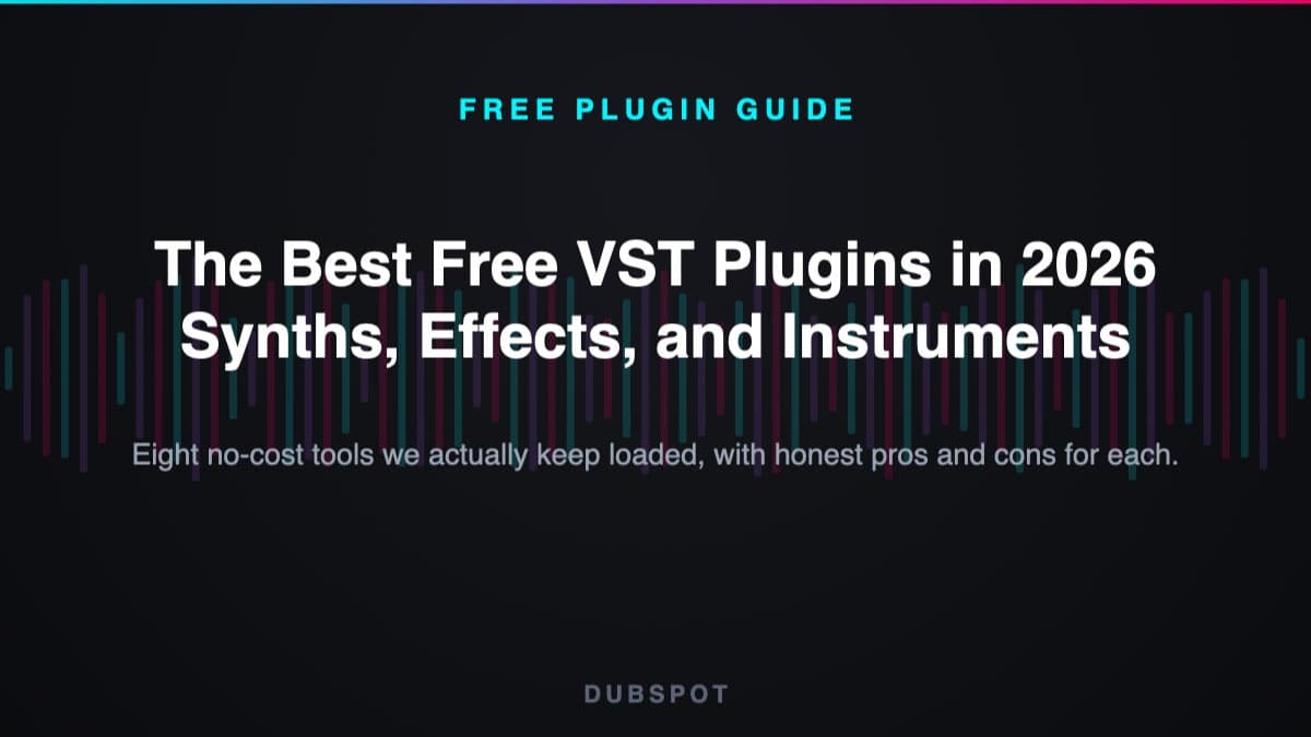 The Best Free VST Plugins in 2026 — Synths, Effects, and Instruments