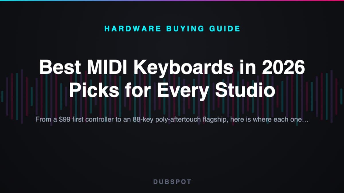 Best MIDI Keyboards in 2026 — Picks for Every Studio