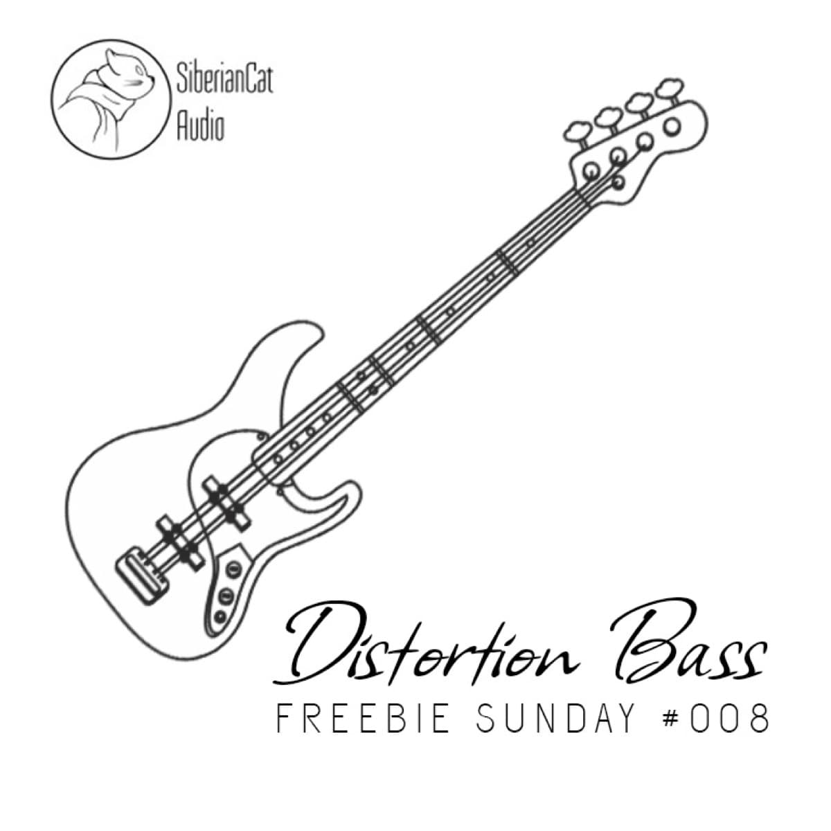 Siberian Cat Audio Distortion Bass — free instrument library for Audiomodern Soundbox sampler