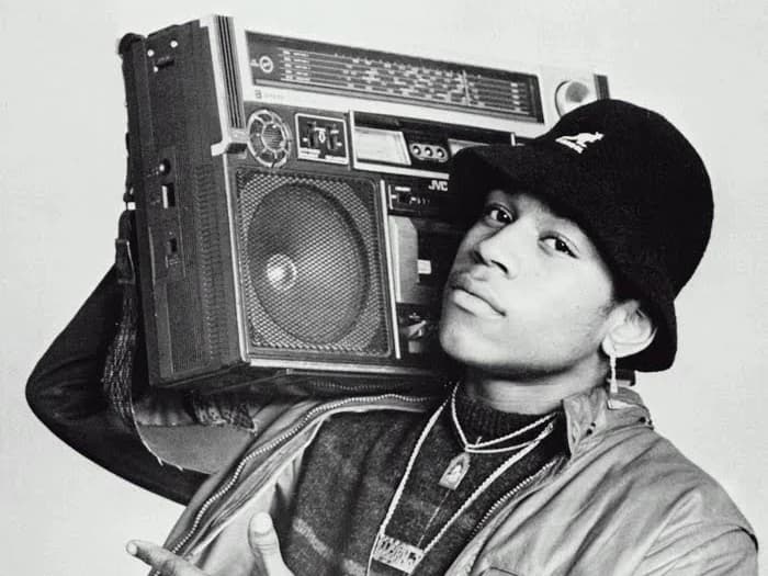 Hip-hop culture - DJ, turntable, graffiti and microphone