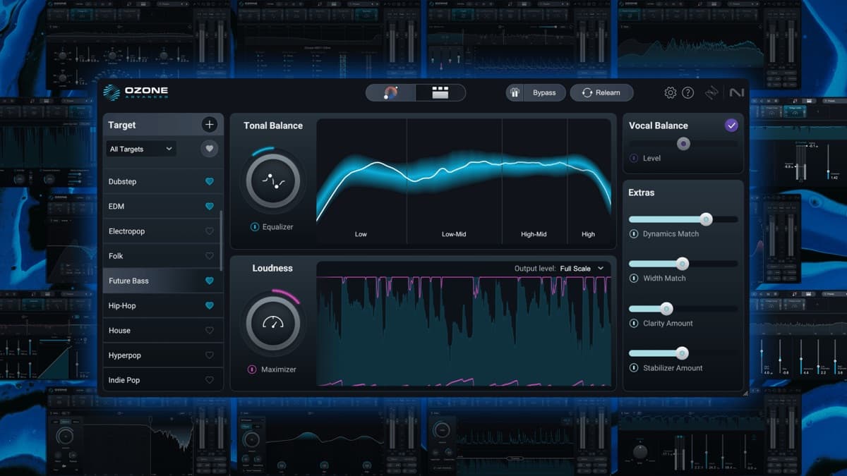 iZotope Ozone mastering suite, part of the iZotope lineup now owned by Boris FX