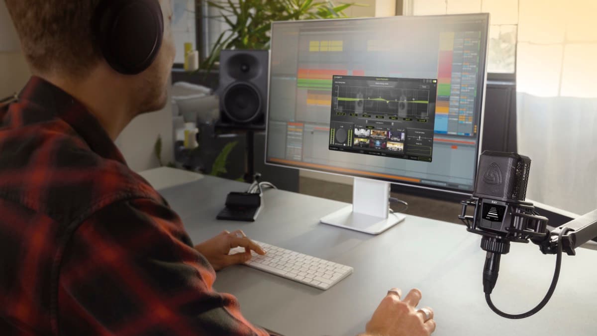 Lewitt Space Replicator Free plugin simulating a studio control room on headphones