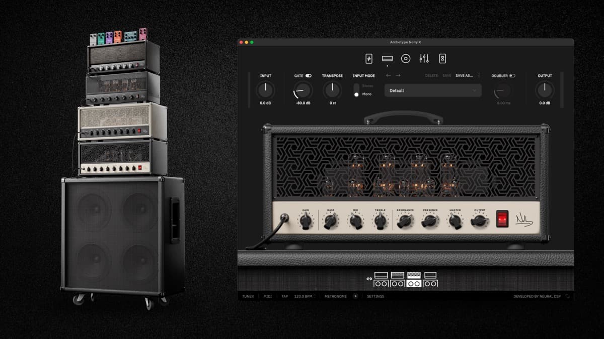 Neural DSP Archetype Nolly X guitar amp suite plugin