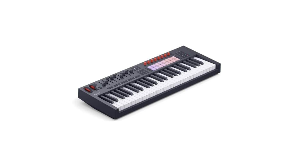 Novation FLkey 2 49 MIDI keyboard controller for FL Studio, top view