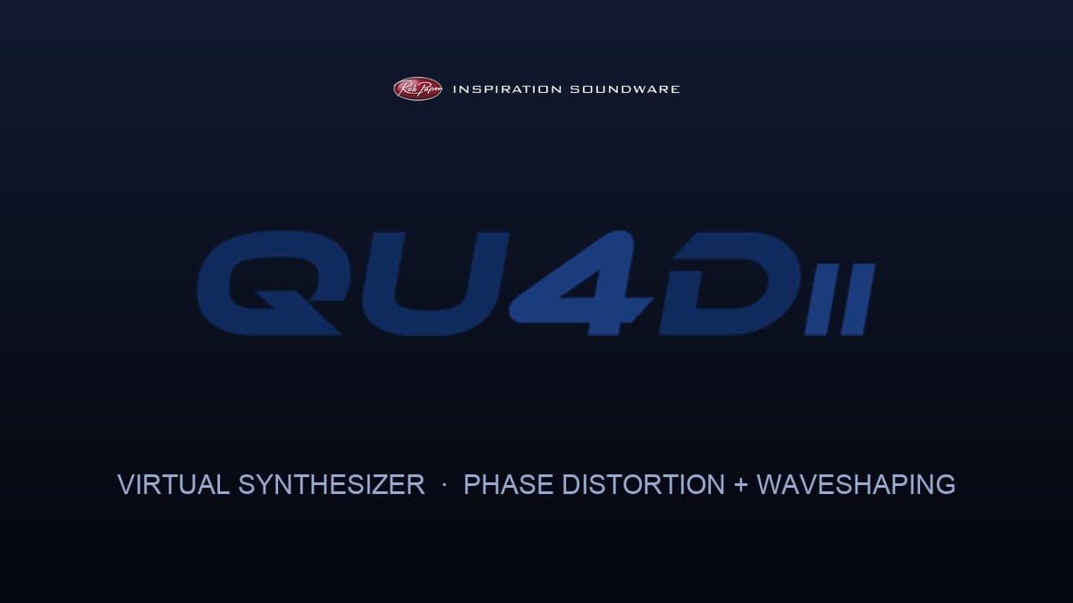 Rob Papen Quad-2 phase distortion and waveshaping synthesizer plugin
