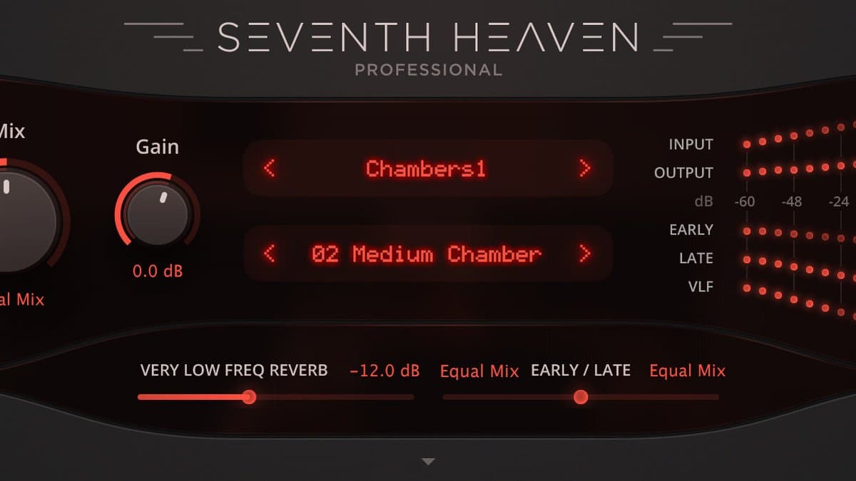 LiquidSonics Seventh Heaven Professional Bricasti M7 reverb plugin