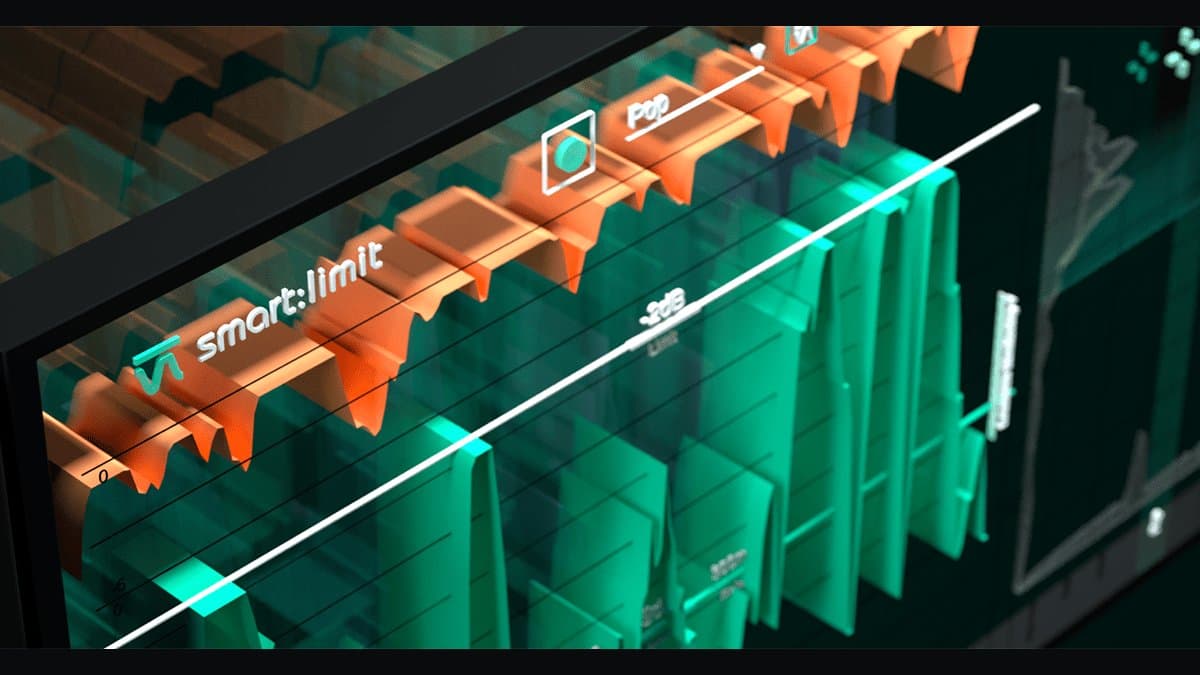 sonible smart:limit intelligent true-peak limiter plugin interface