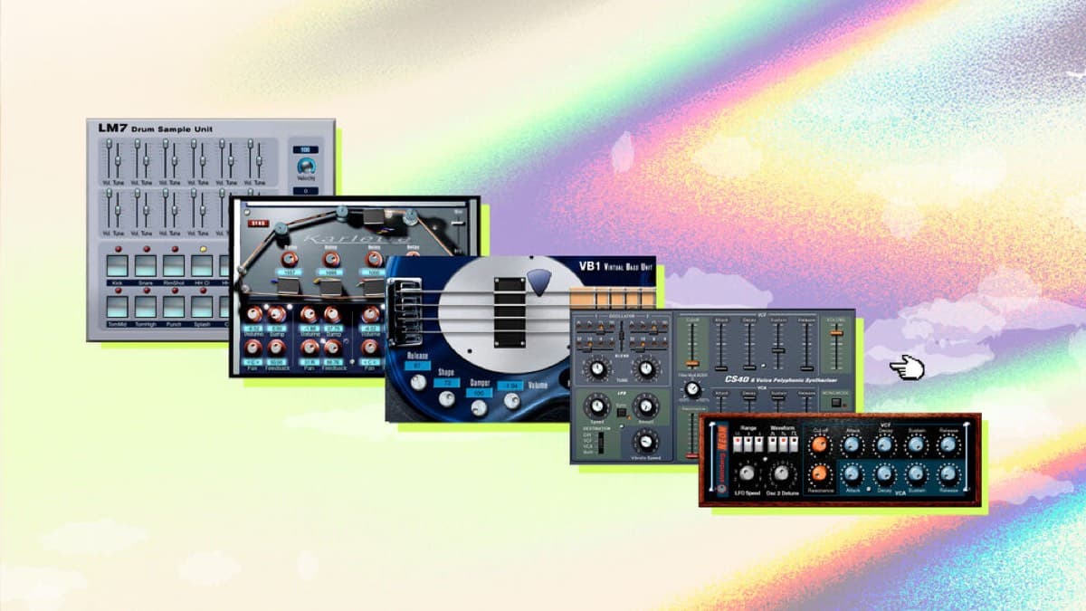 Steinberg Classics collection showing the LM7, Karlette, VB-1, CS-40 and Neon plug-in interfaces