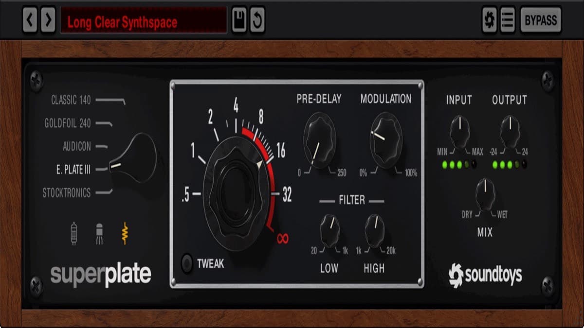 Soundtoys SuperPlate electromechanical plate reverb plugin