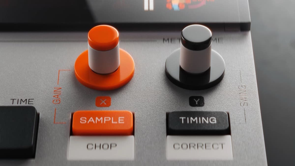Teenage Engineering EP-133 K.O. II sampler running firmware 2.5