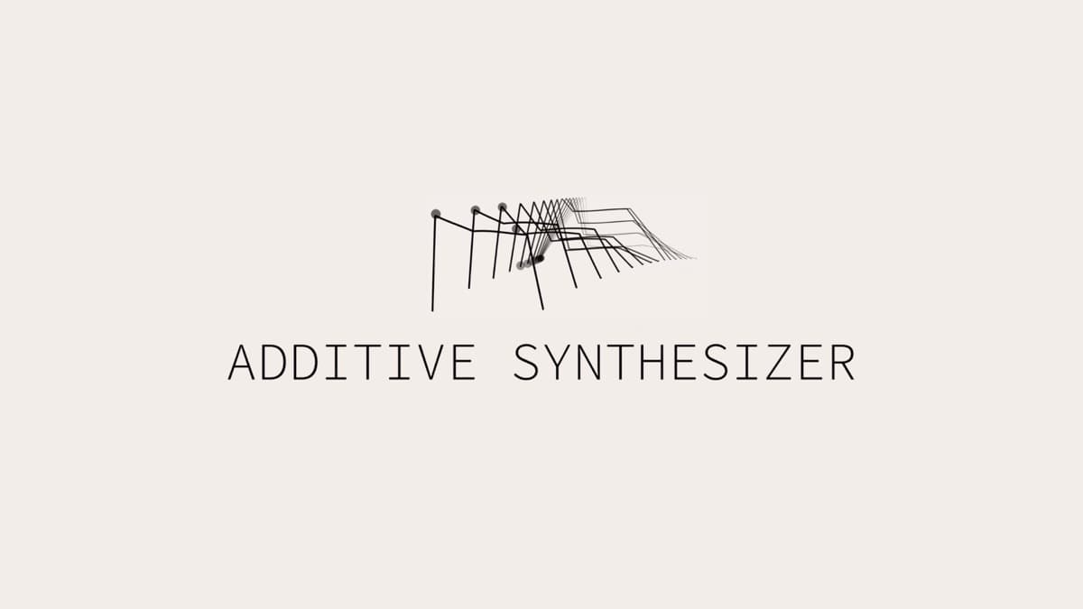 Timbre Space Vuoksi additive synthesizer plugin interface with per-harmonic controls and visualizer