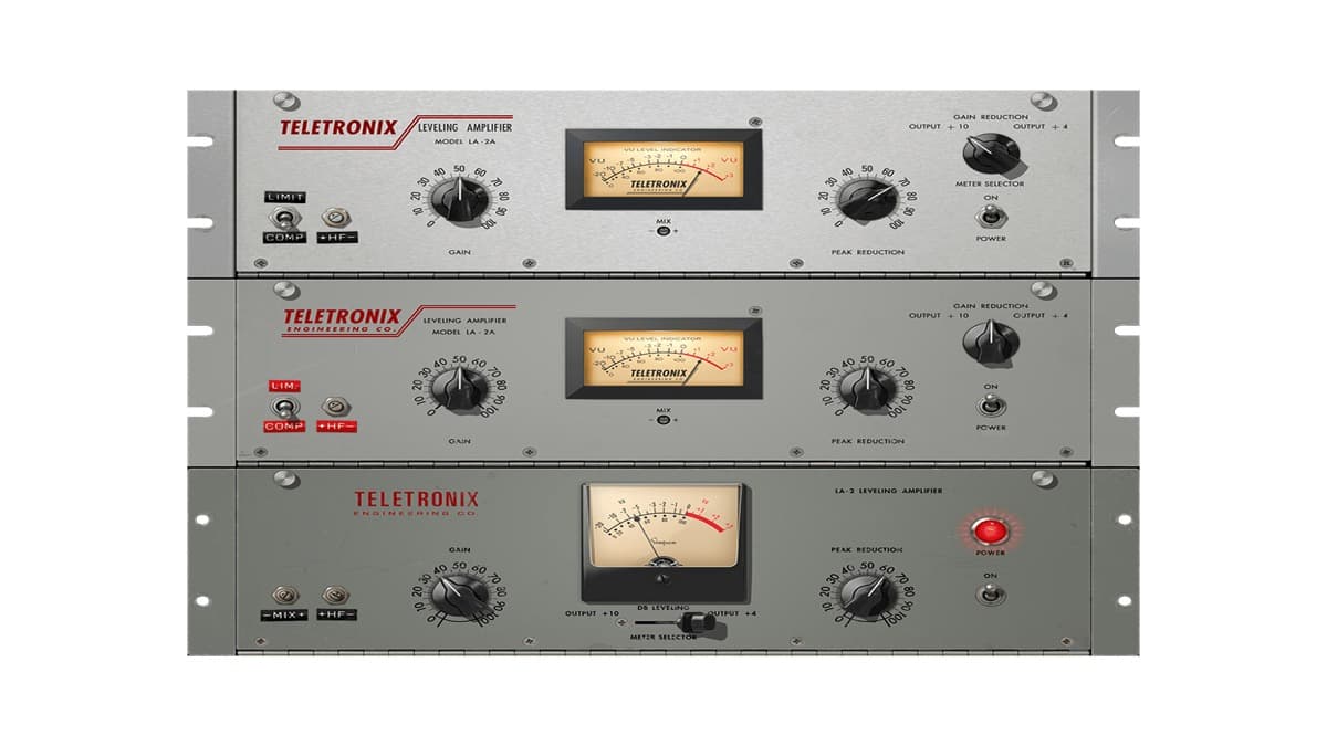 UAD Teletronix LA-2A Leveler Collection optical compressor plugins